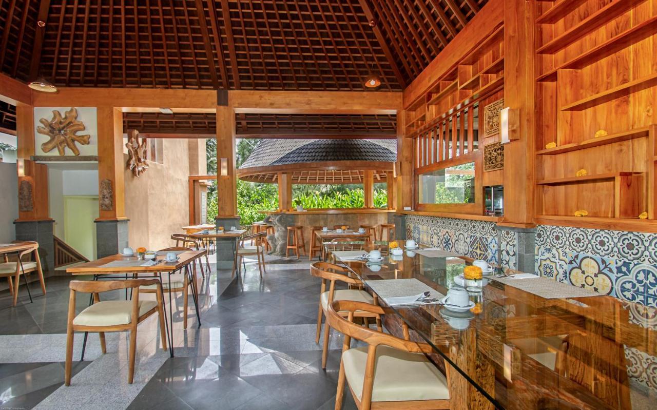 Weda Cita Resort And Spa By Mahaputra 乌布 外观 照片 The restaurant at the hotel